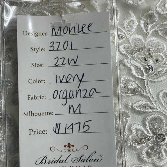 JULIETTA PLUS SIZE BRIDAL BY MORILEE 3201 - Picture 4 of 4